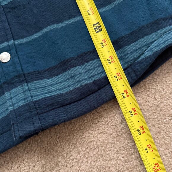 The North Face Men’s Campshire Shirt Sherpa Fleece Lined Jacket Blue Small EUC - Picture 11 of 12